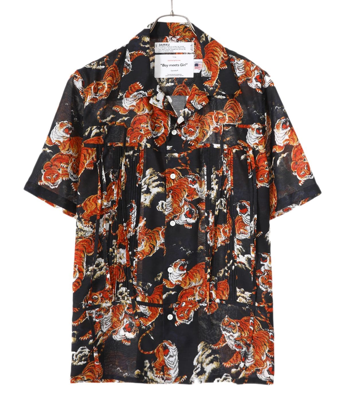Tiger Open Coller Shirt | DAIRIKU(ダイリク) / トップス 半袖シャツ (メンズ)の通販 -  ARKnets(アークネッツ) 公式通販 【正規取扱店】