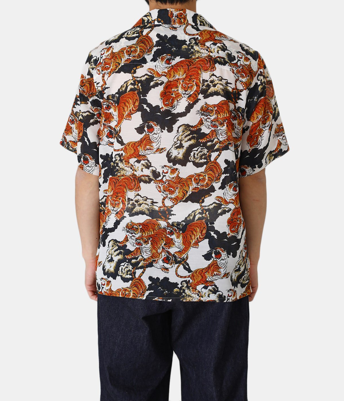 Tiger Open Coller Shirt | DAIRIKU(ダイリク) / トップス 半袖シャツ