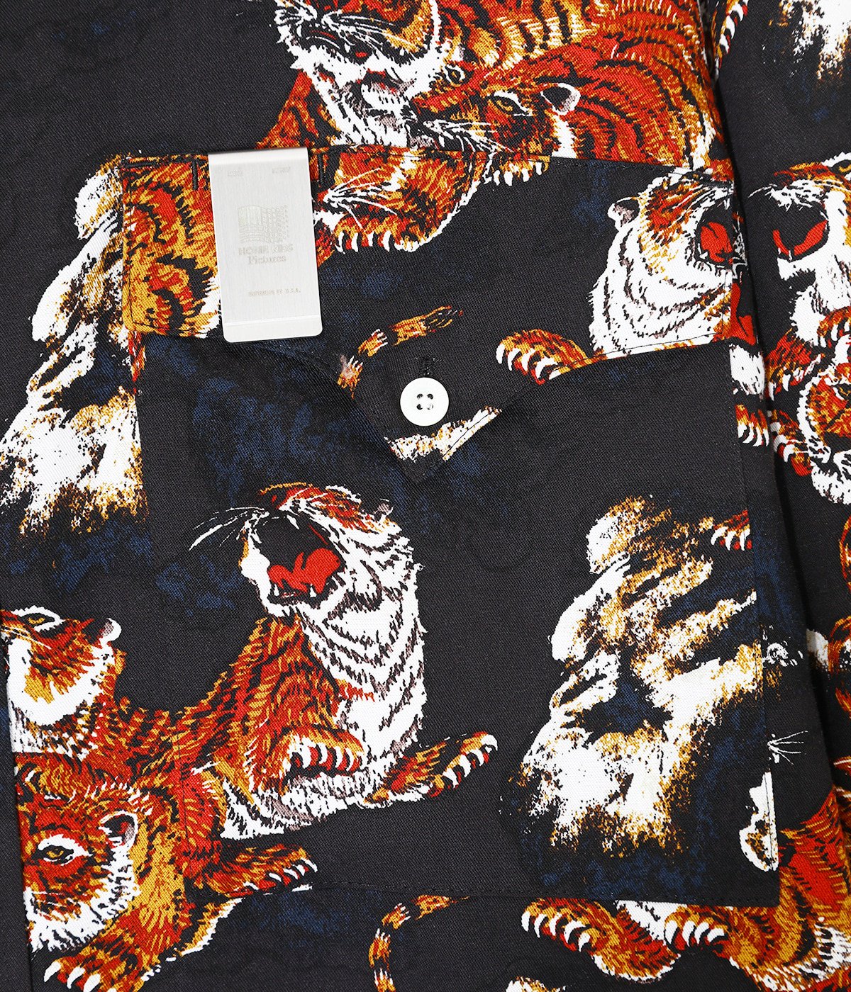 Tiger L-S Shirt with Money Clip