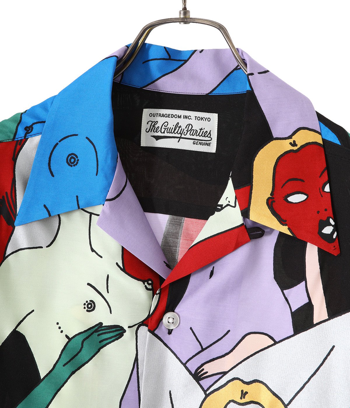 天国東京百女柄図 HAWAIIAN SHIRT S/S ( TYPE-2 ) | WACKO MARIA ...