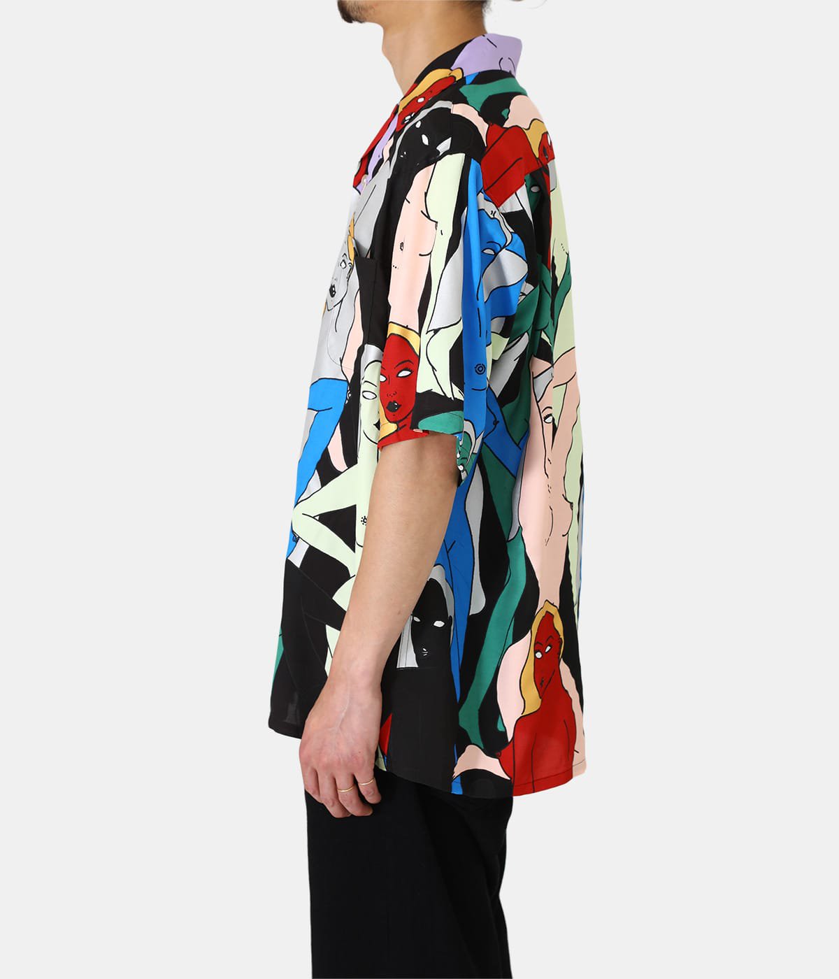 天国東京百女柄図 HAWAIIAN SHIRT S/S ( TYPE-2 ) | WACKO MARIA ...