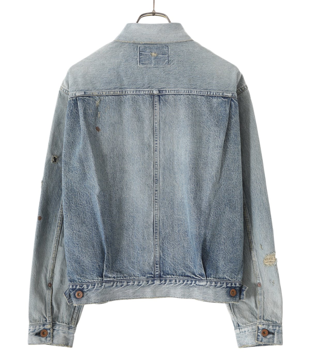 FADED 2nd DENIM JACKET PRODUCTED BY UNUSED