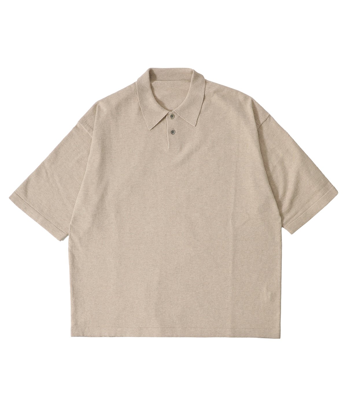 ONLY ARK】別注 Knit Polo S/S | crepuscule(クレプスキュール