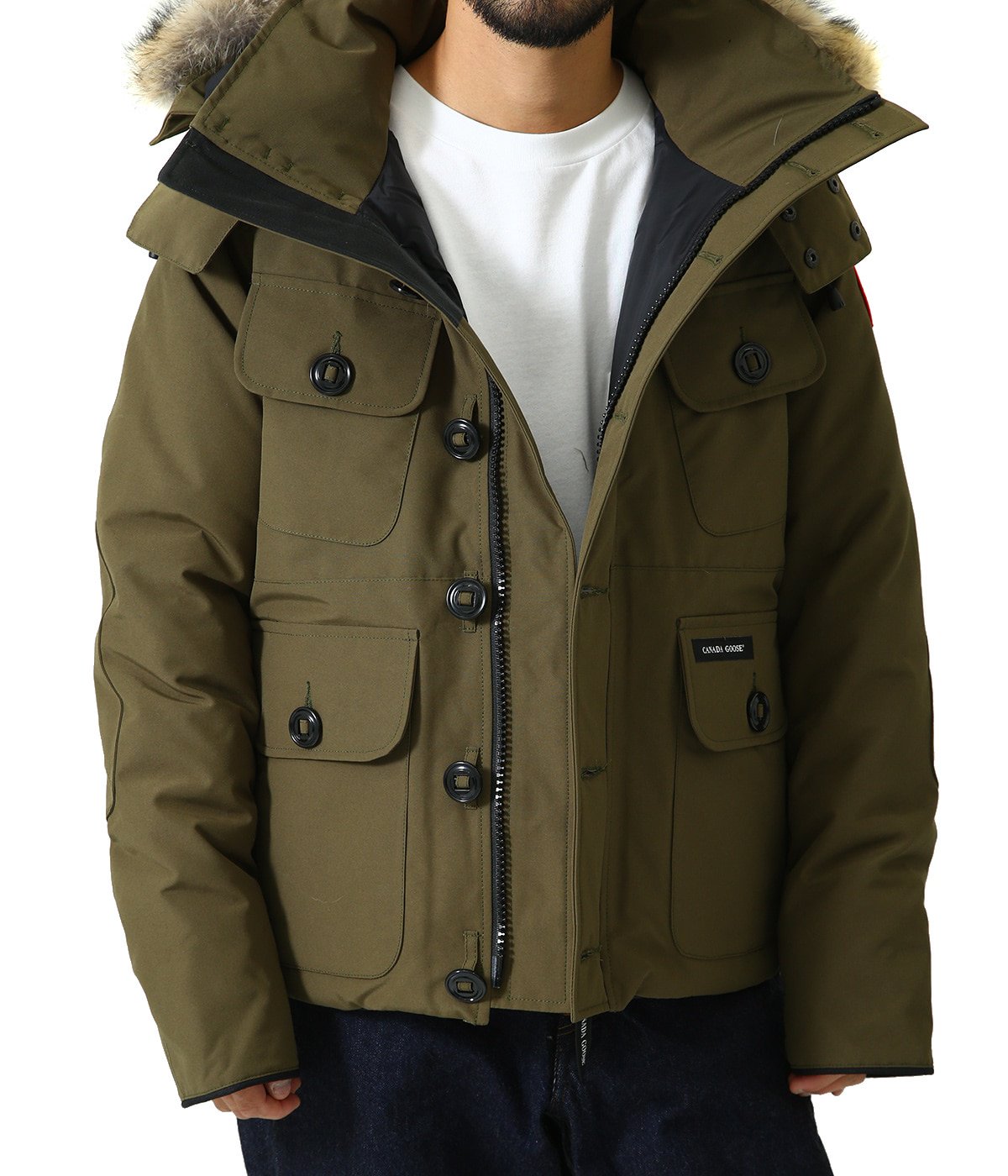 Russell ラッセル parka beige メンズ