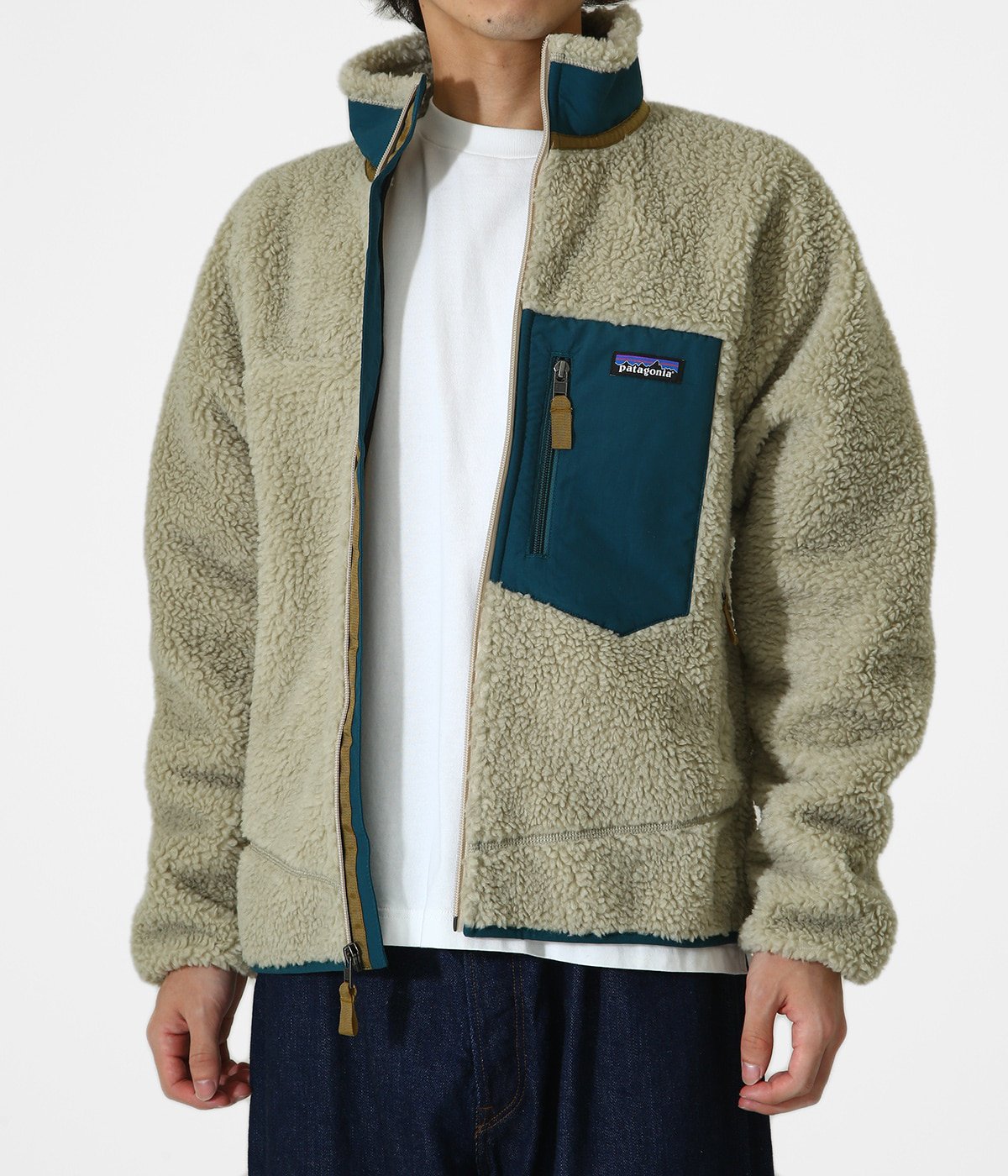 patagonia ジャケット クラシック レトロX PEBGグリーン XL - ブルゾン