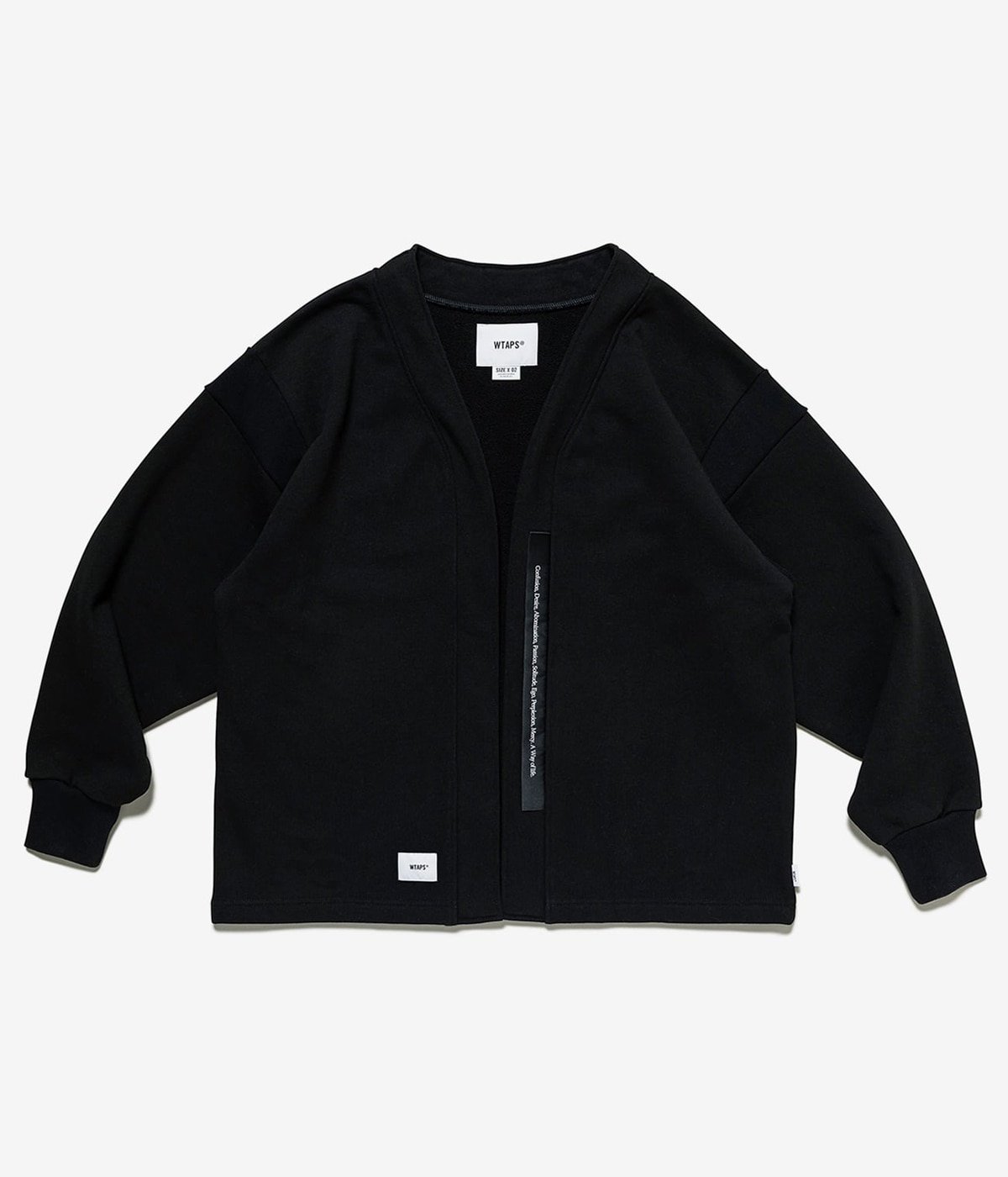 メーカー純正品[充電不要 1年保証] wtaps CLASPER / SWEATER / 黒 XL