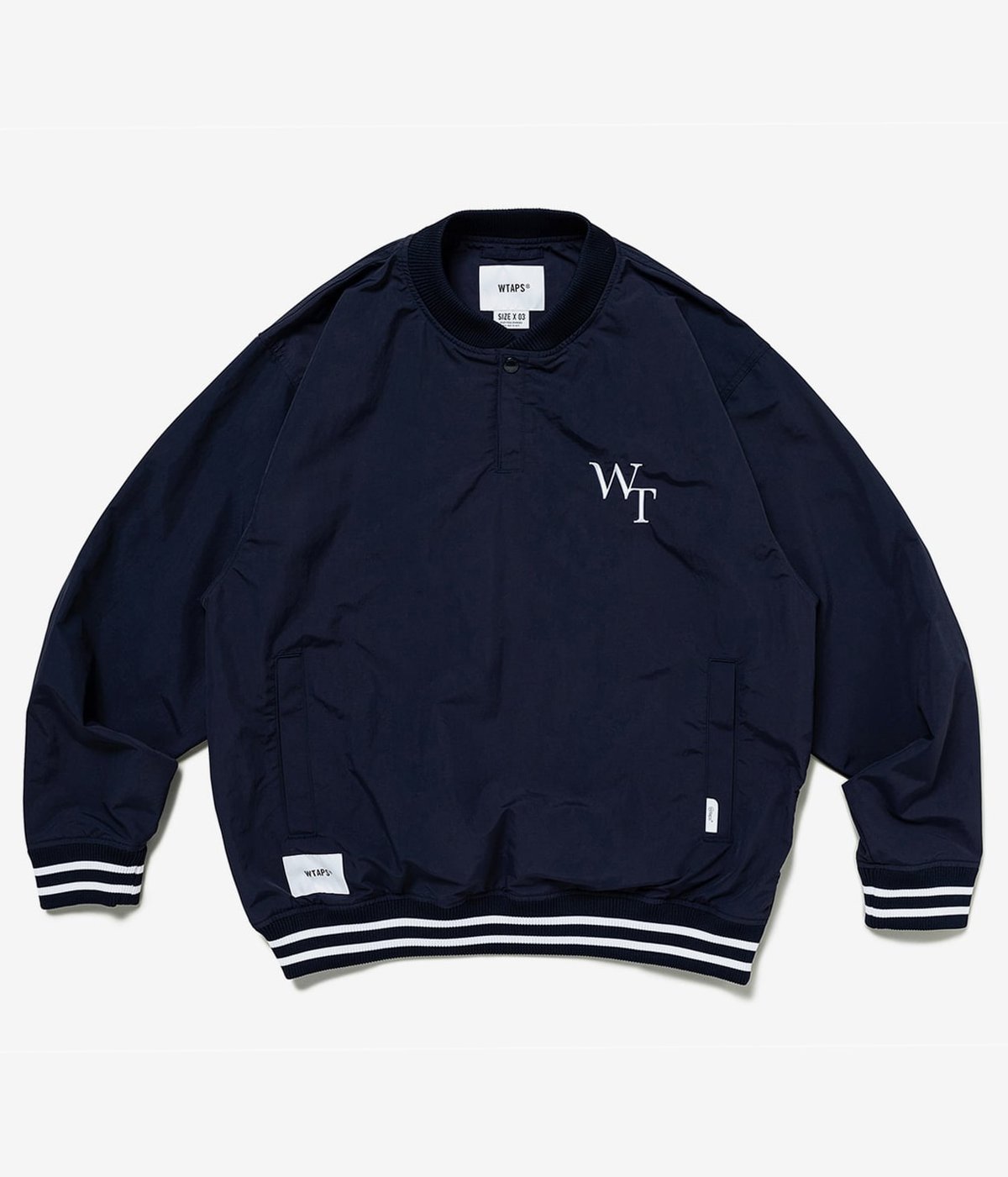 WTAPS  PITCH JACKET  NYLON TUSSAH LEAGUE