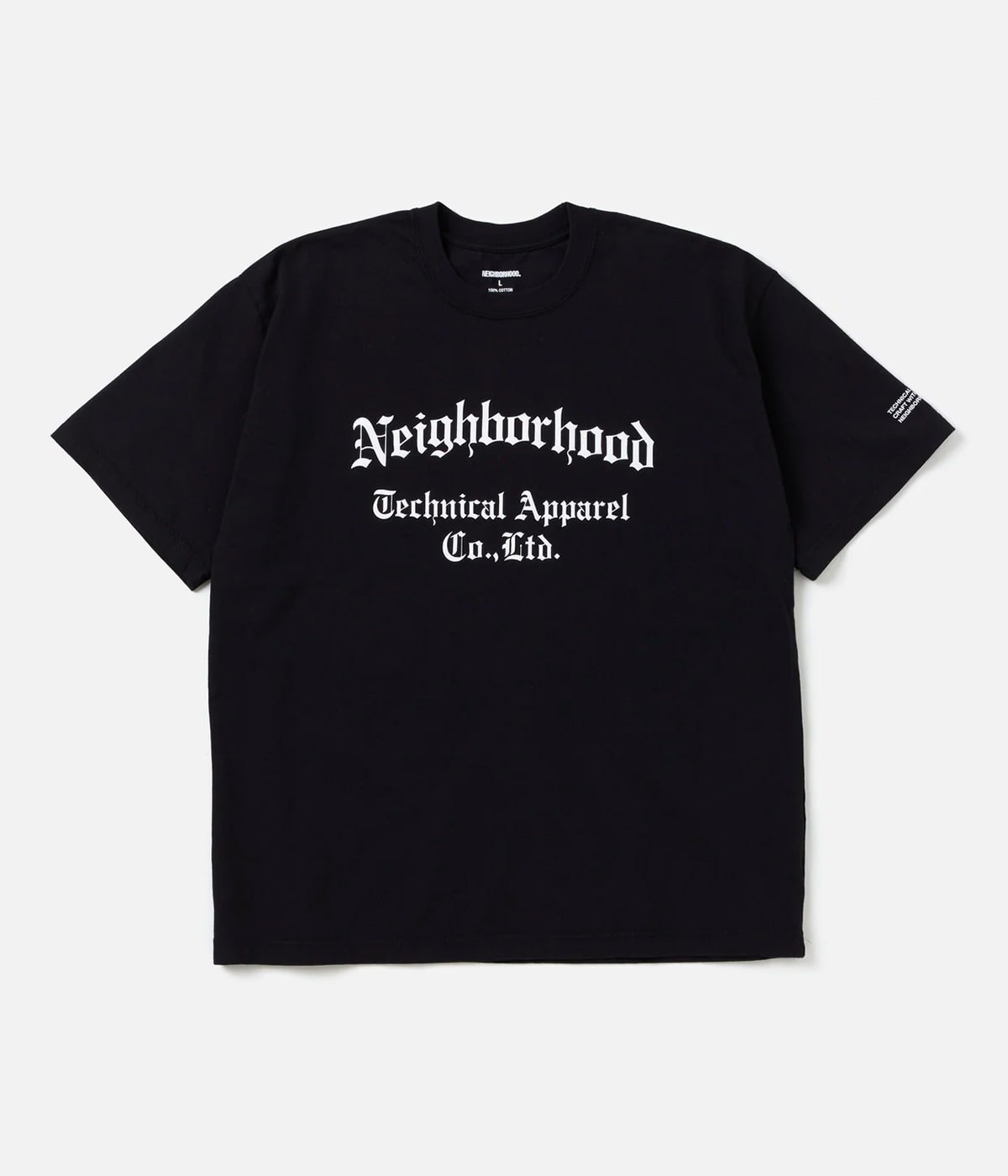 NEIGHBORHOOD NH 231 SPOT . TEE SS-4 BLACK XL+