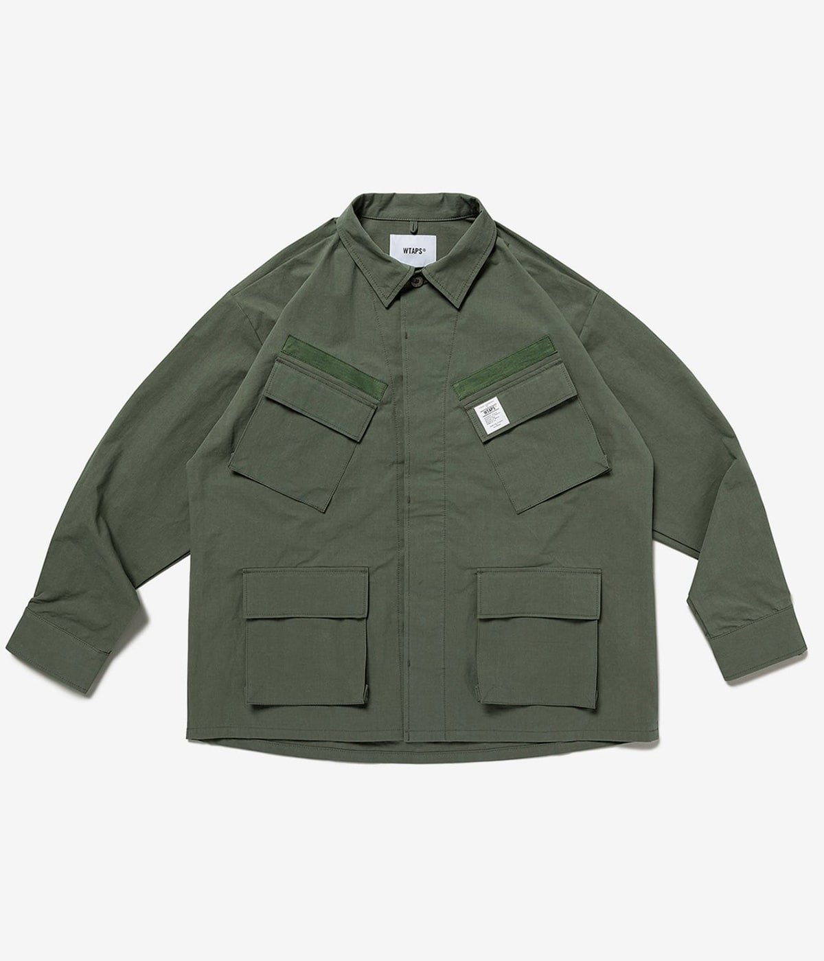 ミリタリージャケット【M】WTAPS JUNGLE LS NYCO. RIPSTOP CORDURA ...