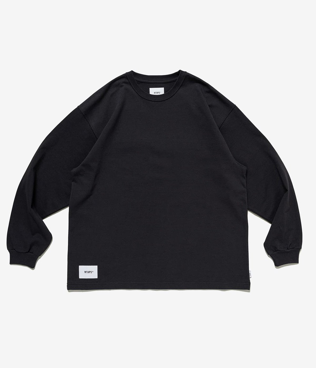 OBJ  LS COTTON CONTAINING black WTAPS ダブルタップス ロンT