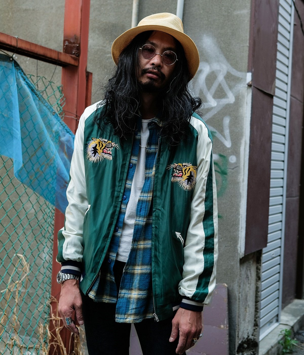 WOOL SOUVENIR JACKET 