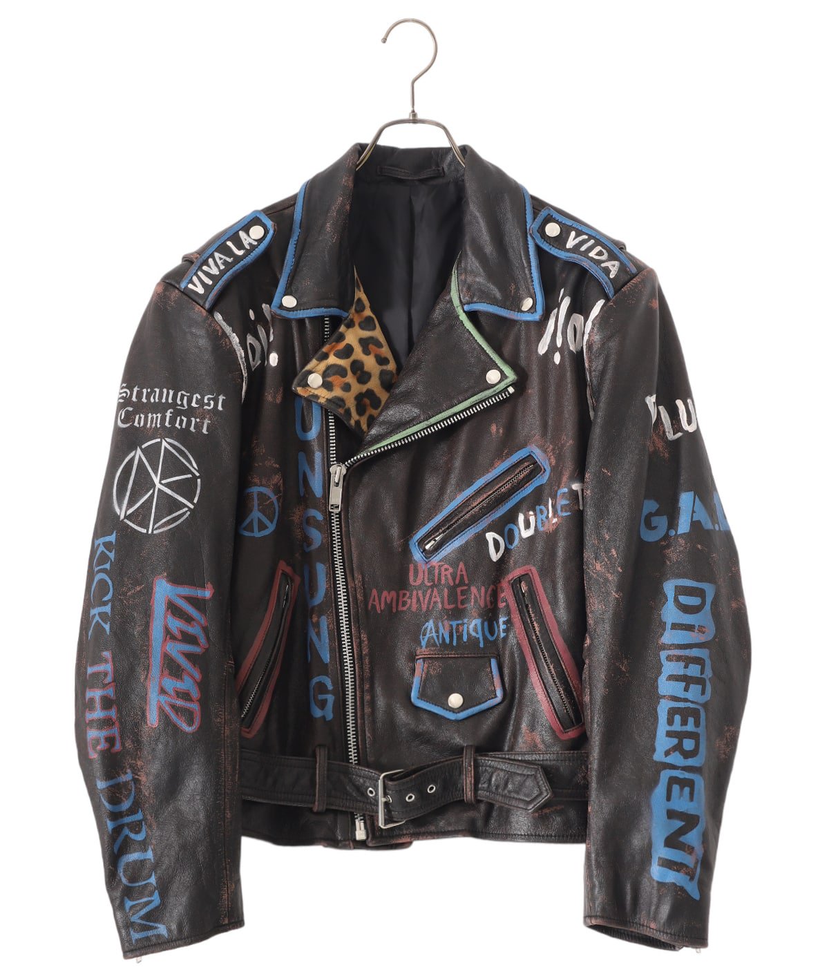 doublet ダブレットHAND-PAINTED RIDER'S JACKET-eastgate.mk