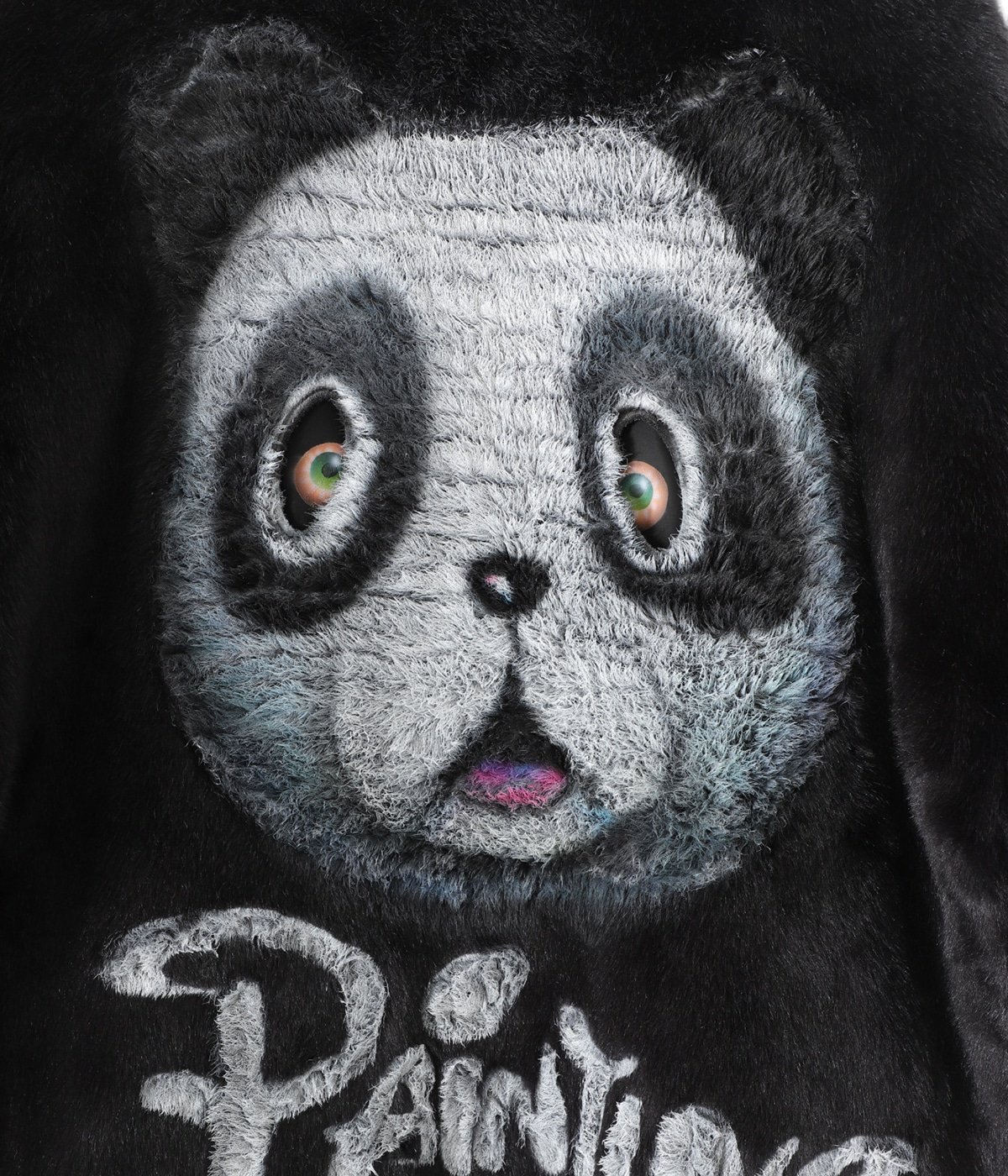 doublet ANIMAL HAND PAINTED ファージャケット-