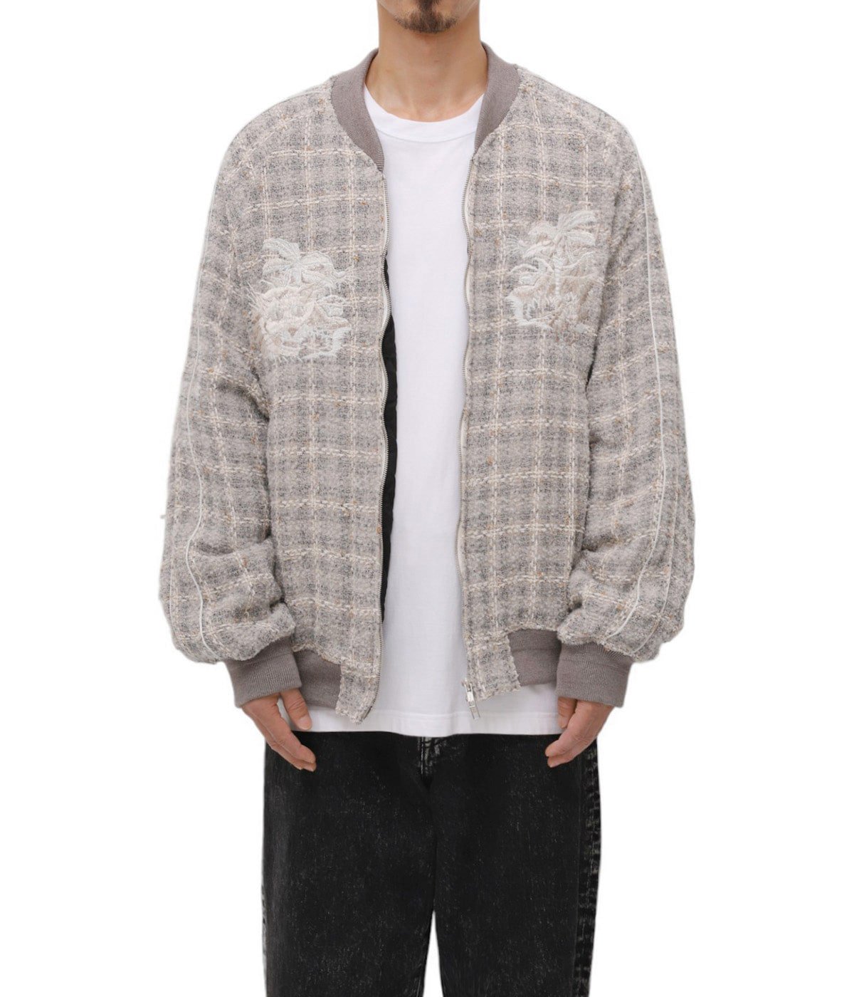 購入後試着のみの未使用品ですdoublet TWEED SOUVENIOR JACKET