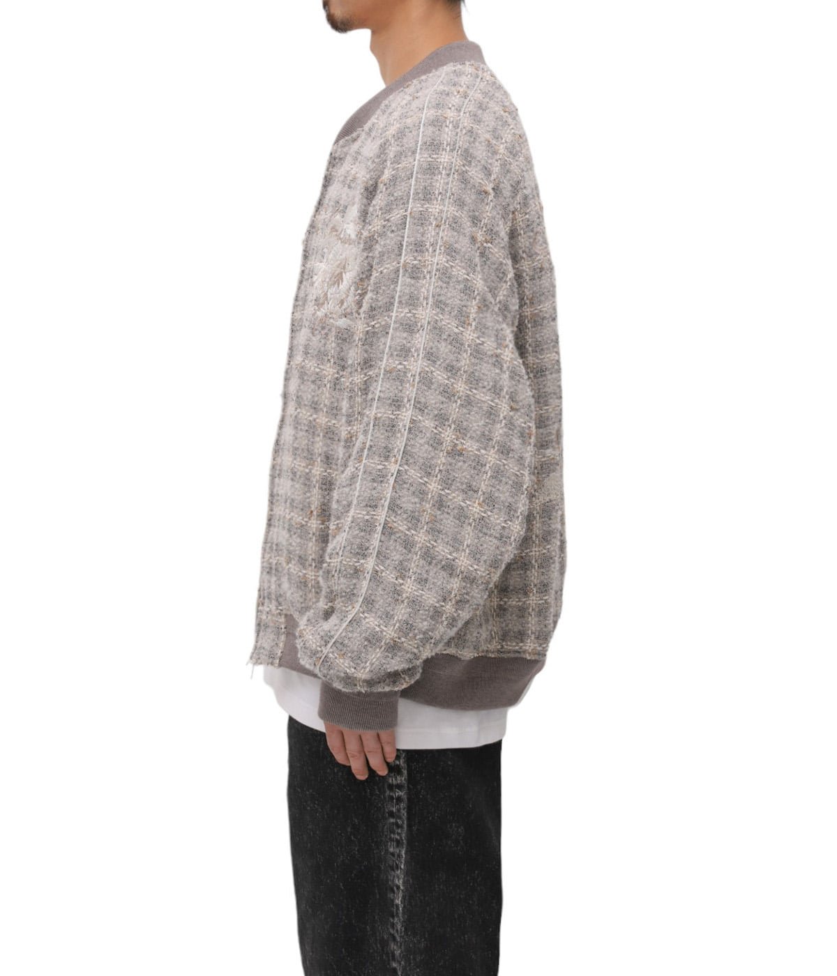 購入後試着のみの未使用品ですdoublet TWEED SOUVENIOR JACKET