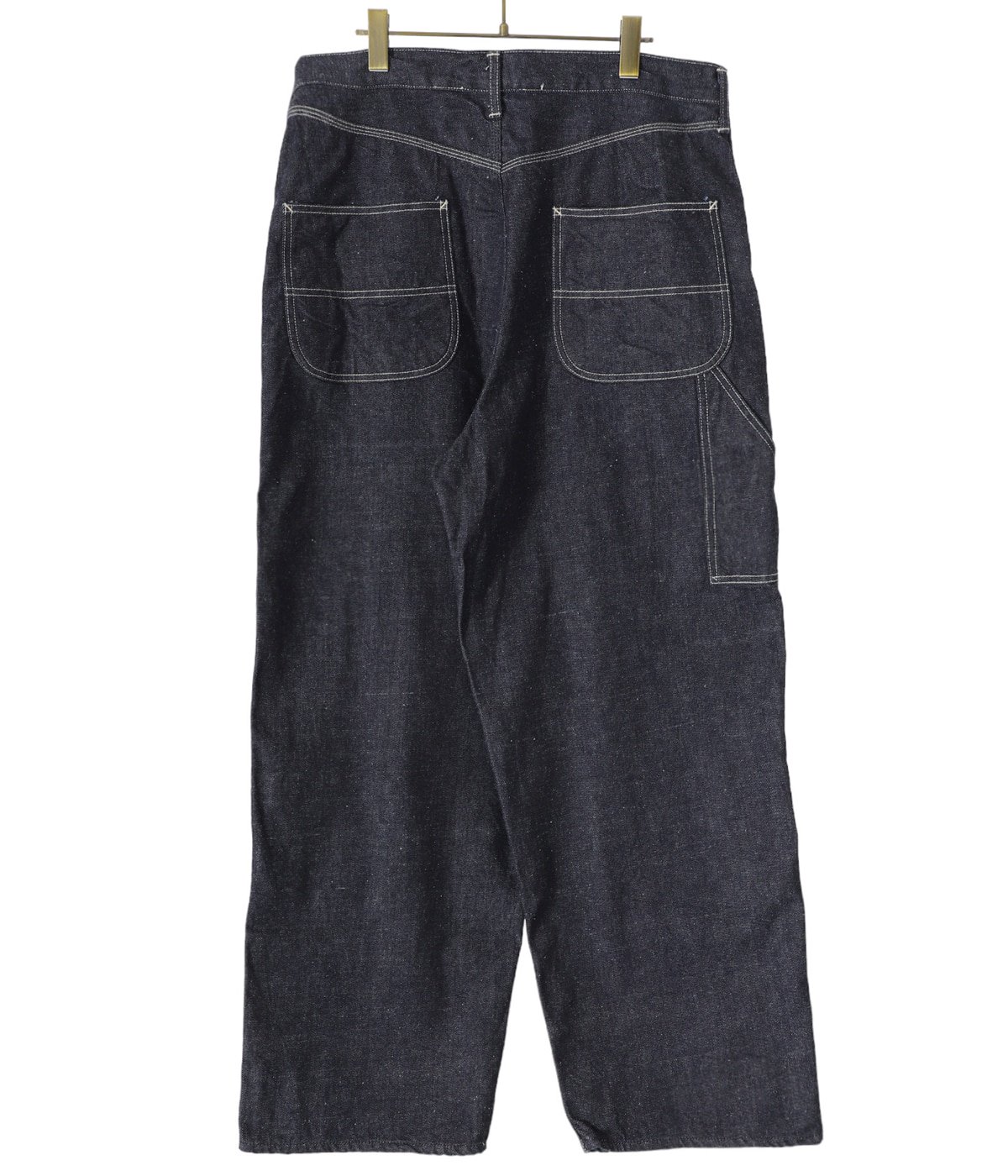 RECYCLED WASTE SUVIN COTTON YARN 11.5oz. DENIM PAINTER PANTS