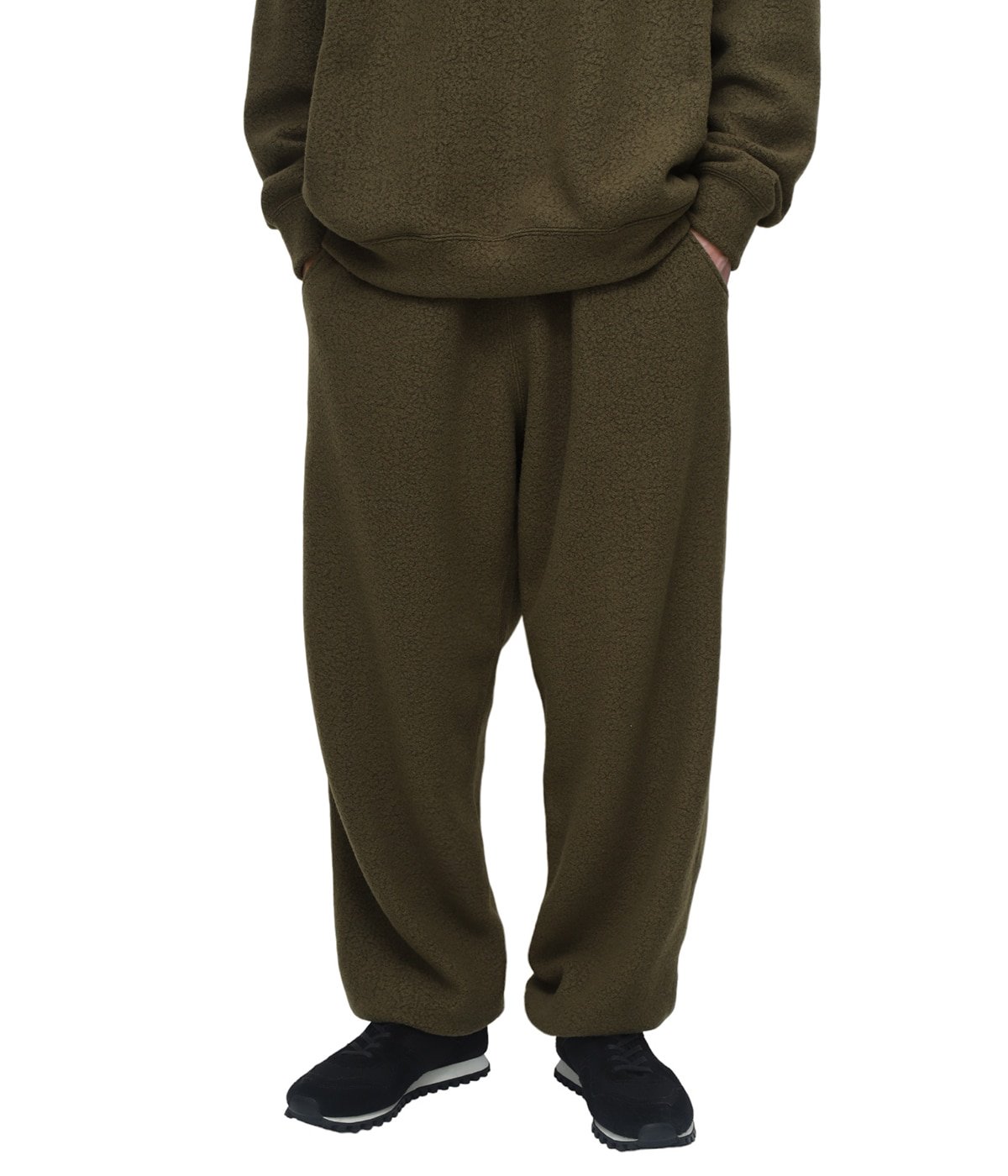 WOOL SUPER140's FLEECE EASY PANTS | GOLD(ゴールド) / パンツ