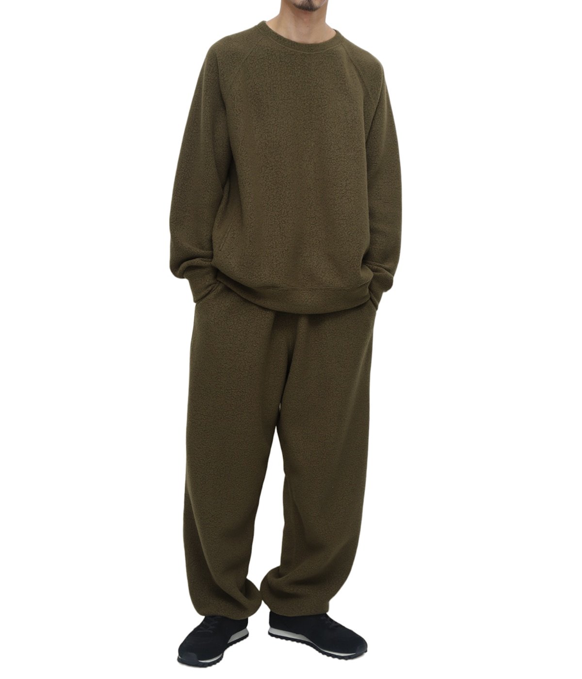 WOOL SUPER140's FLEECE EASY PANTS | GOLD(ゴールド) / パンツ