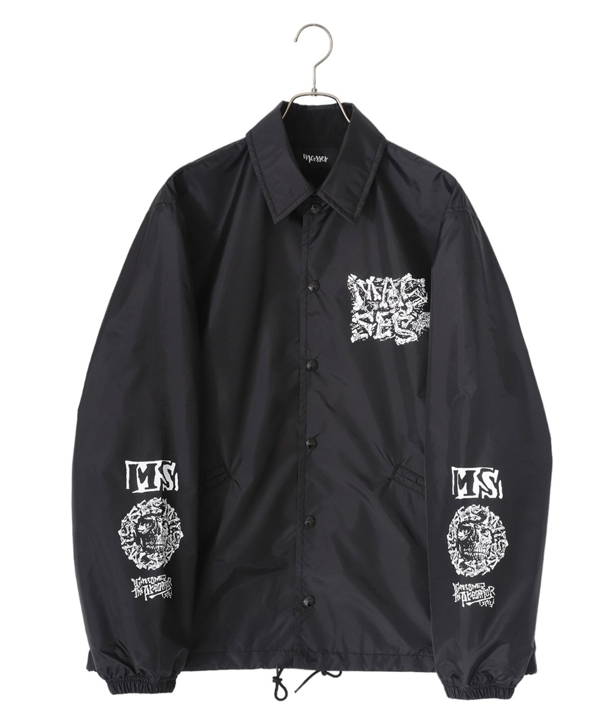 MASSES NYLON JACKET ブラック アウター-