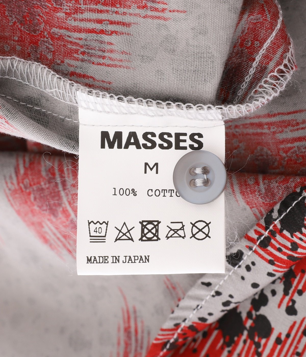 SHIRT S/S SPLASH | MASSES(マシス) / トップス 半袖シャツ (メンズ)の ...