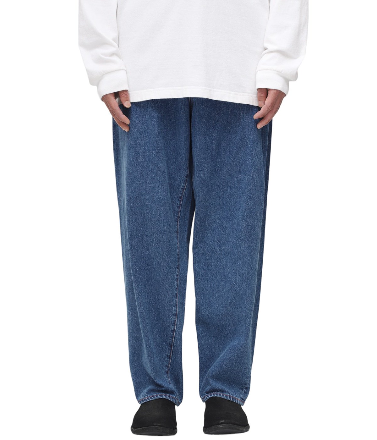 URU COTTON DENIM B - 5 POCKET PANTS