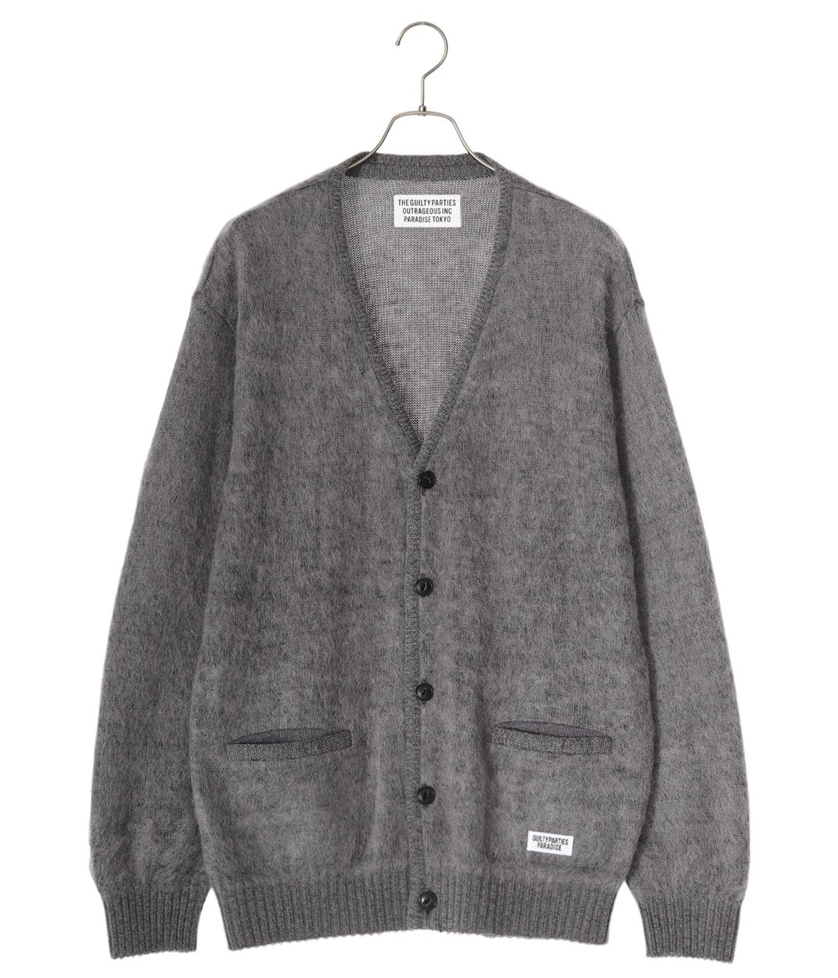 超可爱の ワコマリア WACKO MARIA MOHAIR CARDIGAN トップス 