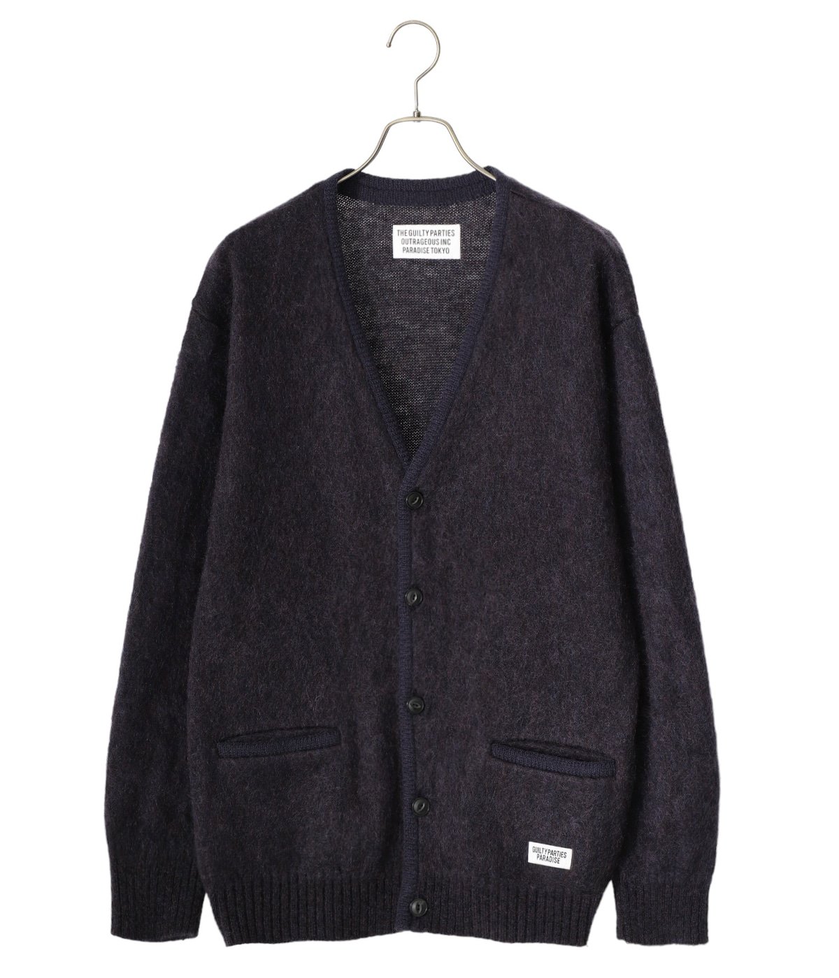 MIX MOHAIR CARDIGAN