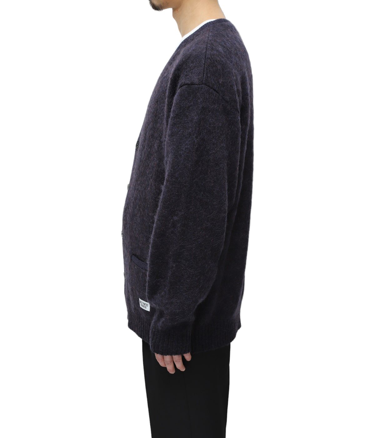 品多く 【新品】WACKO MARIA MIX MOHAIR CARDIGAN - トップス