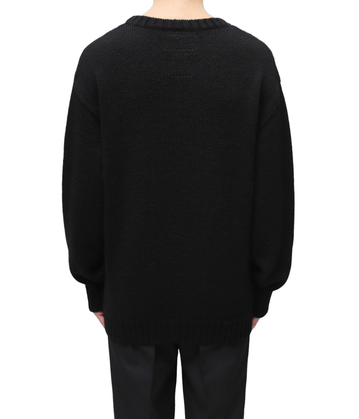 INTARSIA CREW NECK SWEATER | WACKO MARIA(ワコマリア) / トップス ...