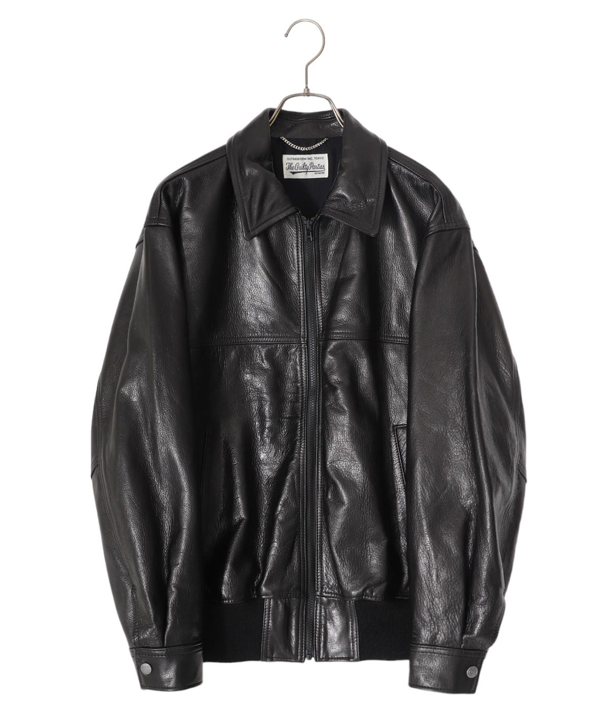 wackomaria LEATHER JACKET BLACK 23FW - アウター