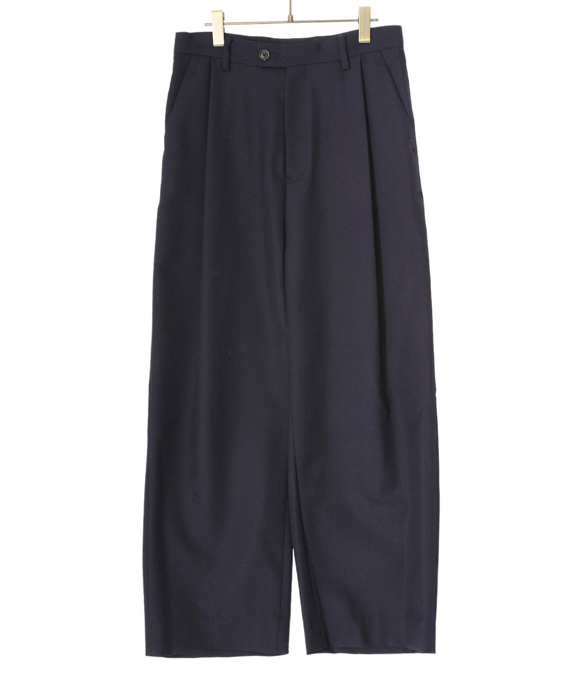 WOOL GABARDINE - OVER TUCK PANTS | URU(ウル) / パンツ スラックス (メンズ)の通販 -  ARKnets(アークネッツ) 公式通販 【正規取扱店】