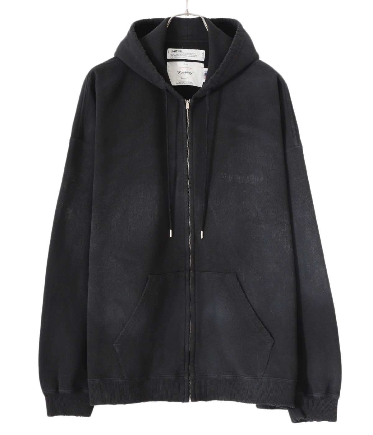 Water-repellent Zip Up Hoodie 23ss