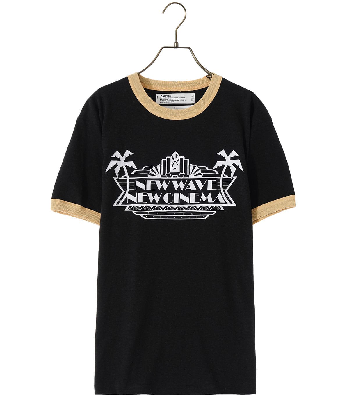 交渉可 新品未使用 ダイリク dairiku トリム Tシャツ Trim Tee