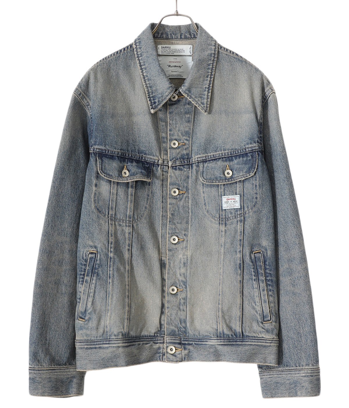 一時的値下げ】 DAIRIKU 22ss denim jacket-