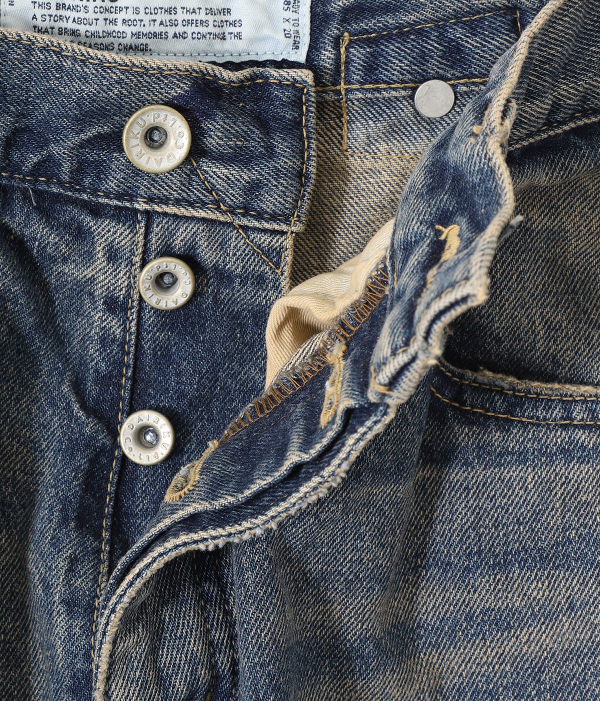 DAIRIKU flare damage denim size:27inch-