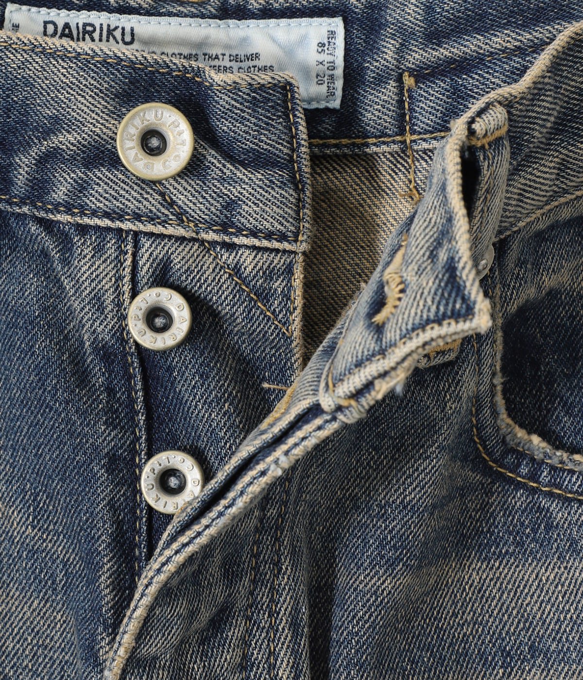 DAIRIKU "Straight" Denim Pants