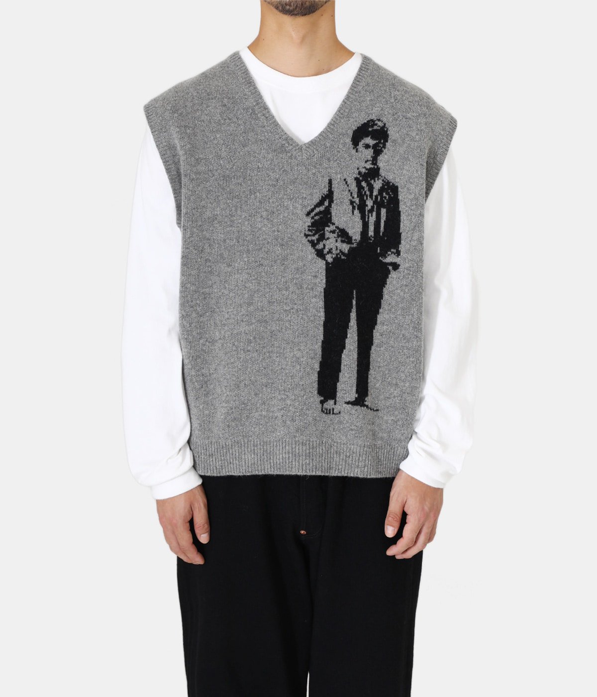 美品 dairiku 23SS Benjamin Knit Vest | www.auctussearchpartners.com