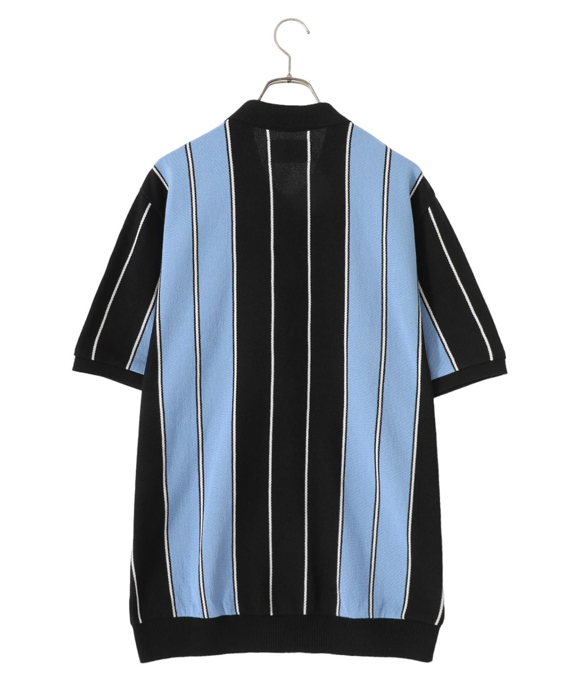 STRIPED KNIT POLO SHIRT | WACKO MARIA(ワコマリア) / トップス