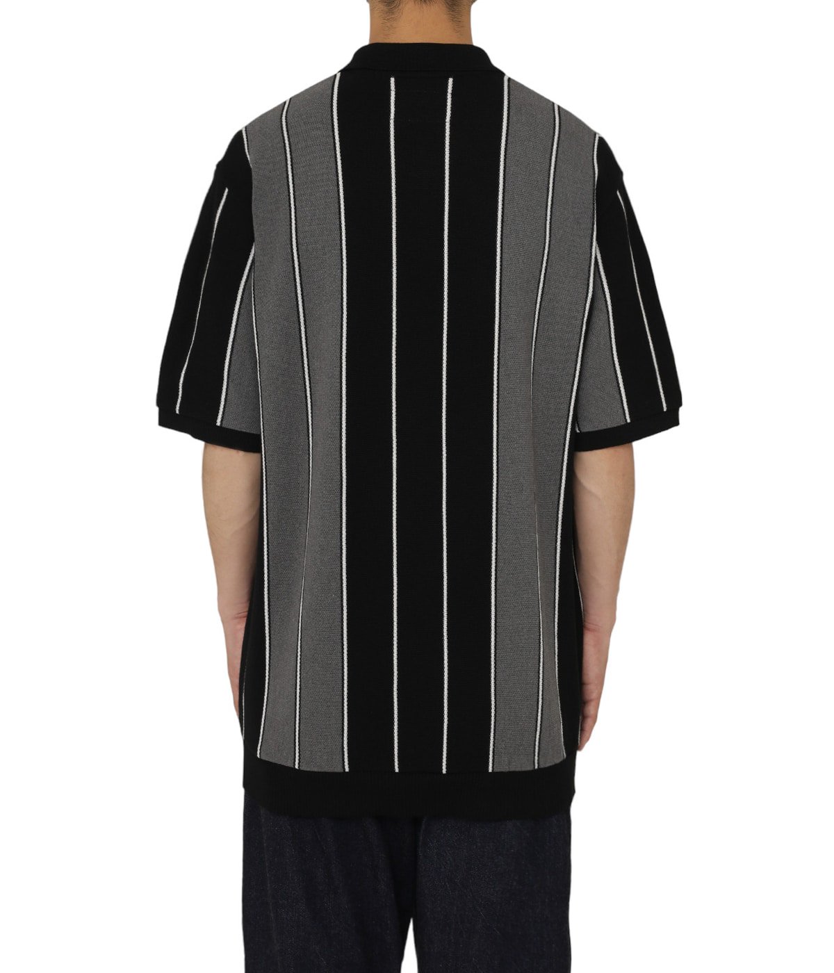 希少S WACKO MARIA STRIPED POLO SHIRT - agedor.ma