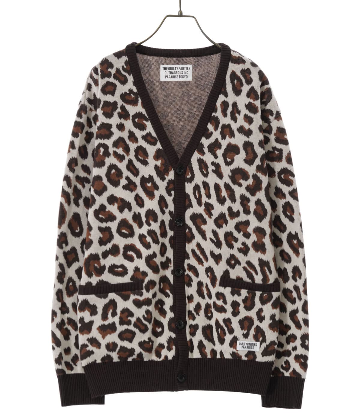 LEOPARD JACQUARD CARDIGAN | WACKO MARIA(ワコマリア) / トップス