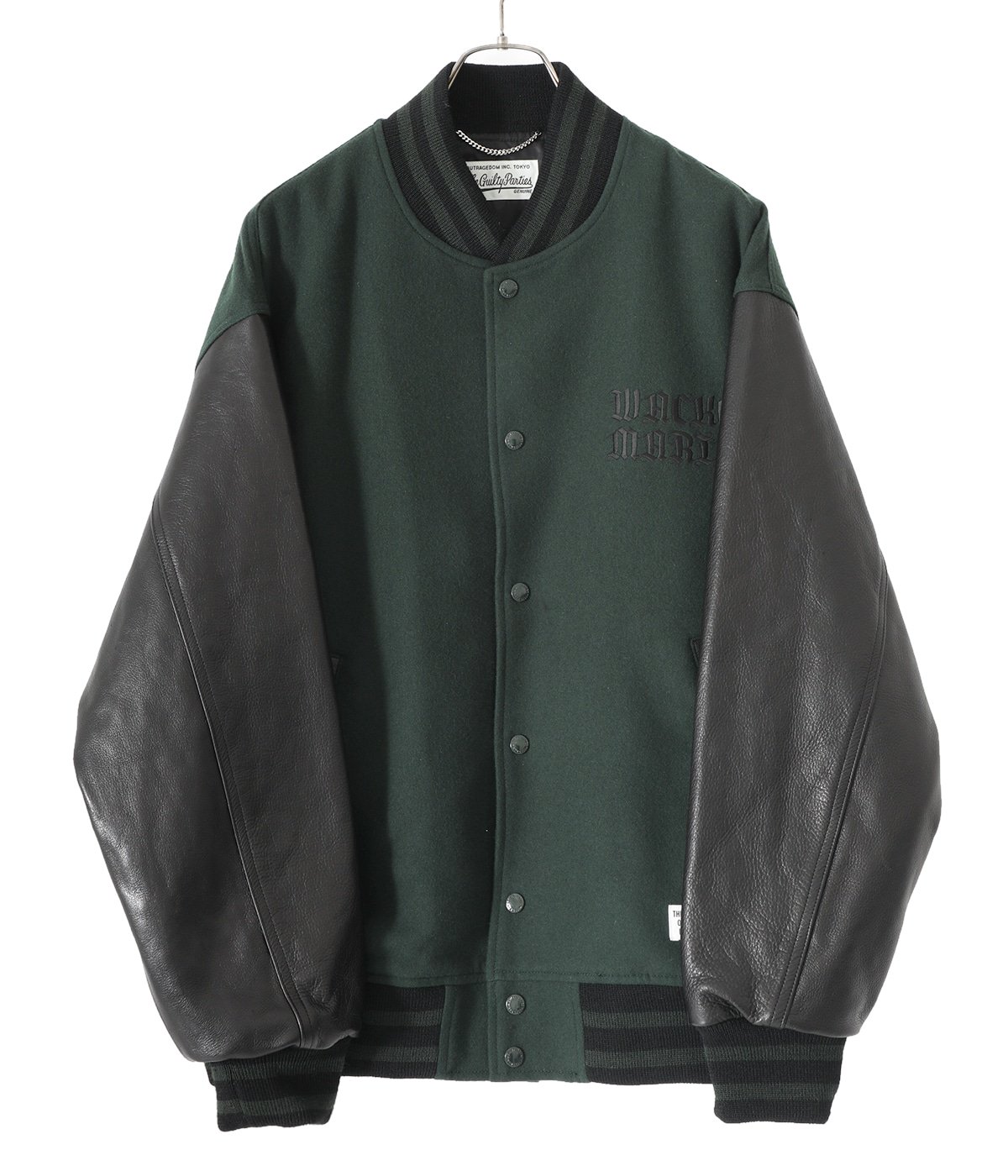 LEATHER VARSITY JACKET ( TYPE-2 ) | WACKO MARIA(ワコマリア) / アウター ブルゾン・ジャンパー  レザージャケット (メンズ)の通販 - ARKnets(アークネッツ) 公式通販 【正規取扱店】