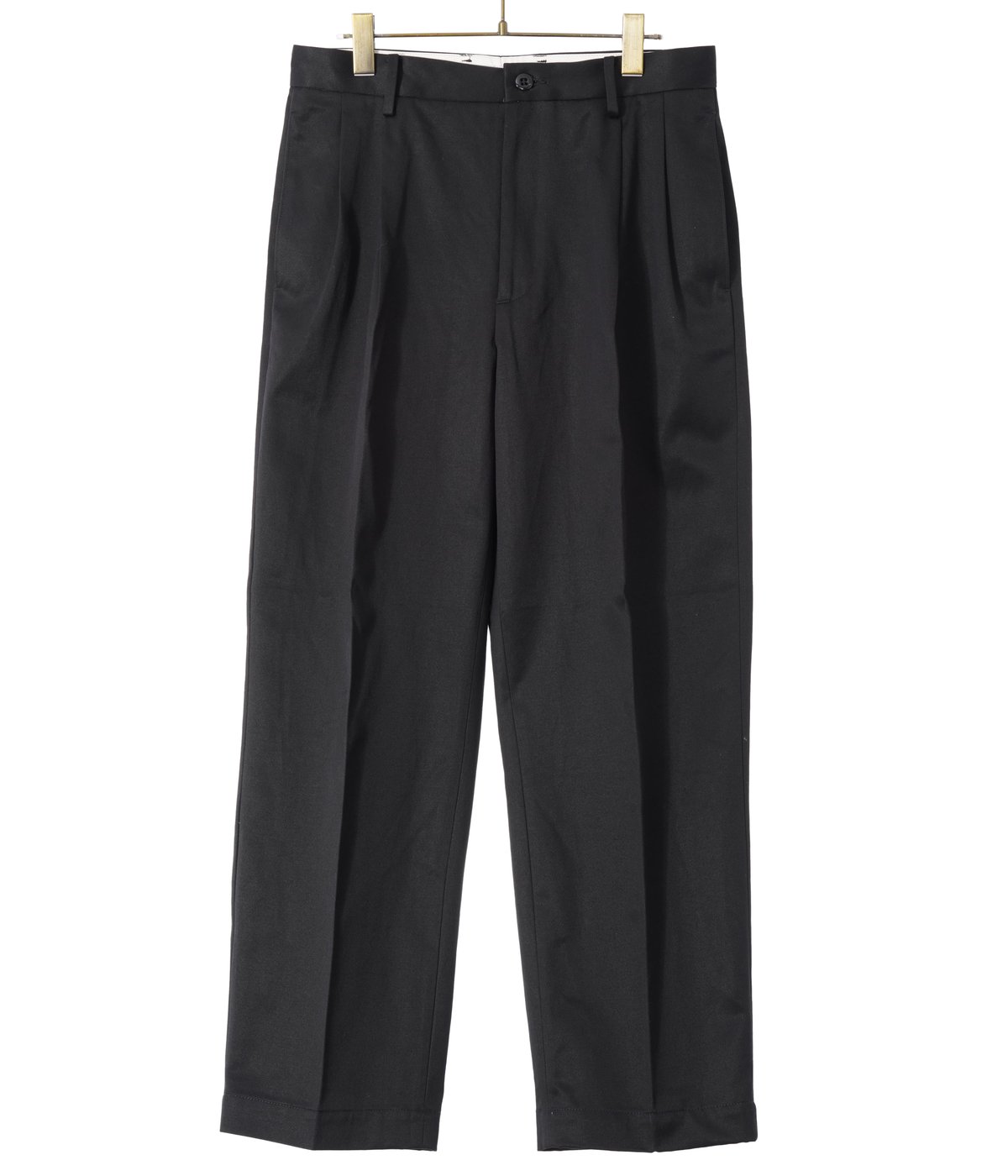 23ss DOUBLE PLEATED TROUSERS ブラックsサイズ | elis.com.ua