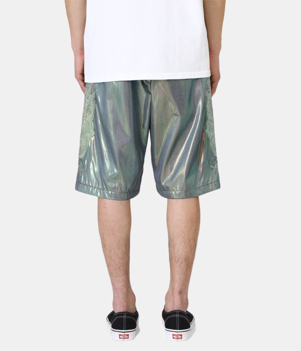 doublet HOLOGRAM SHORT PANTS GREEN S - パンツ