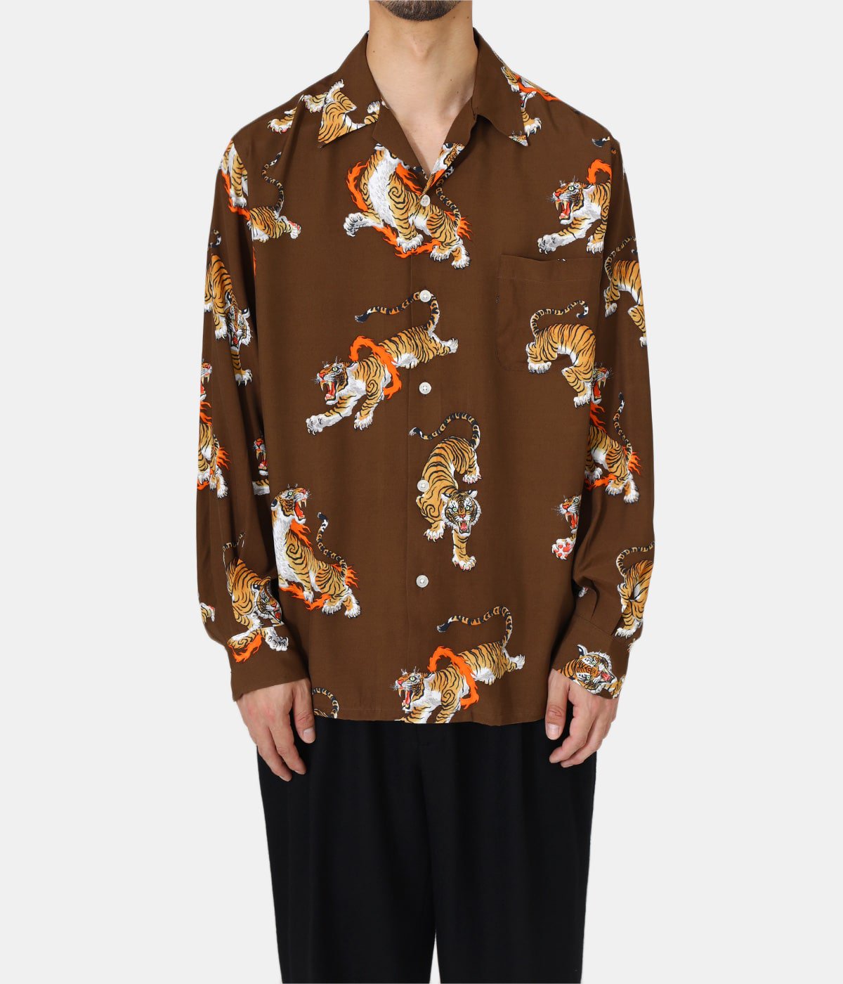 WACKO MARIA TIM LEHI/HAWAIIAN SHIRT L/S-hybridautomotive.com