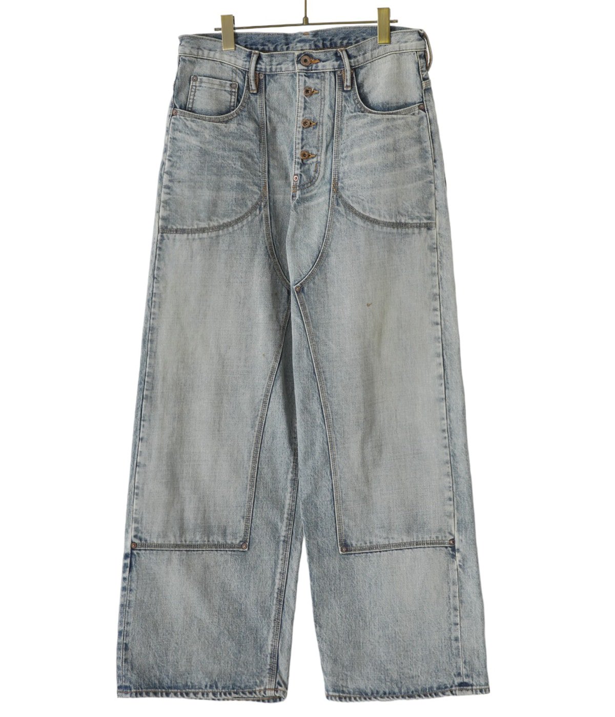 sugarhill faded double knee pants