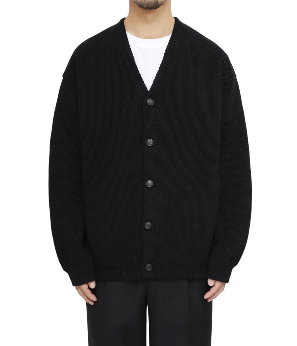 ONLY ARK】別注 Moss stitch V/N cardigan | crepuscule(クレプス 