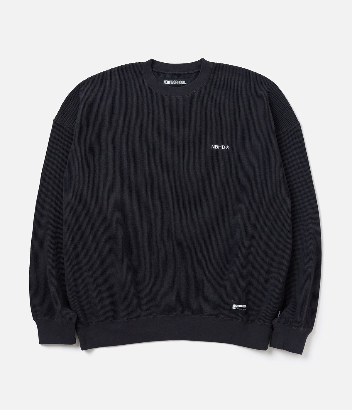 WAFFLE FABRIC CREWNECK LS | NEIGHBORHOOD(ネイバーフッド) / トップス カットソー長袖 (メンズ)の通販 -  ARKnets 公式通販