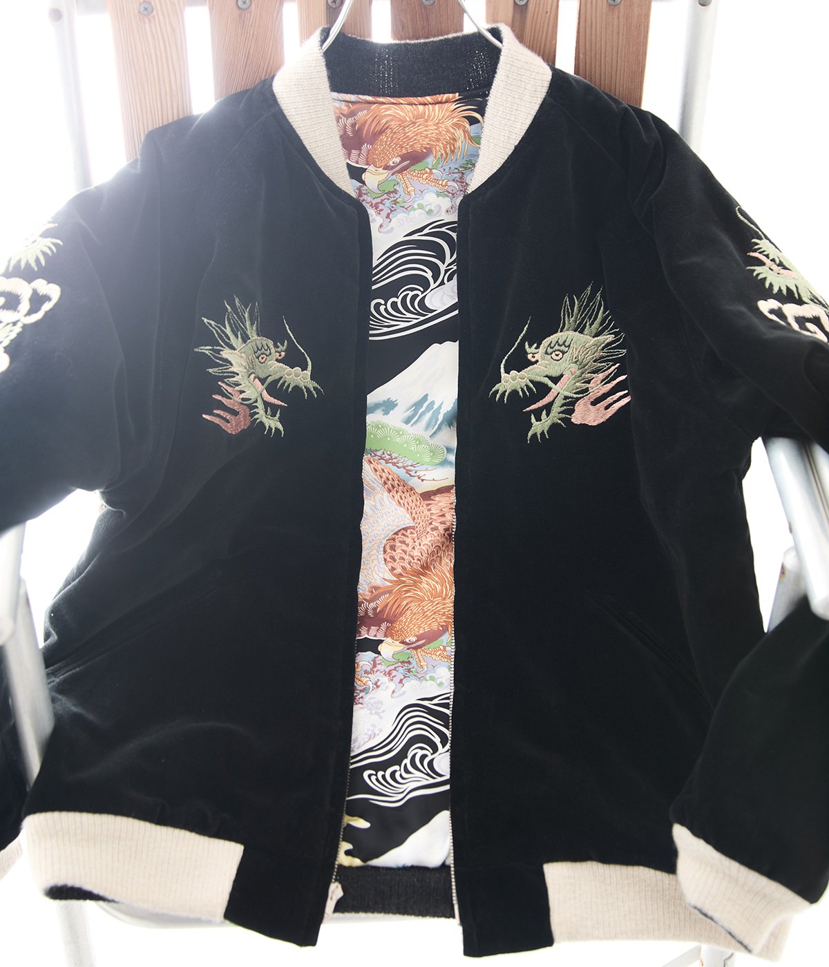 SPECIAL EDITION VELVETEEN SOUVENIR JACKET 