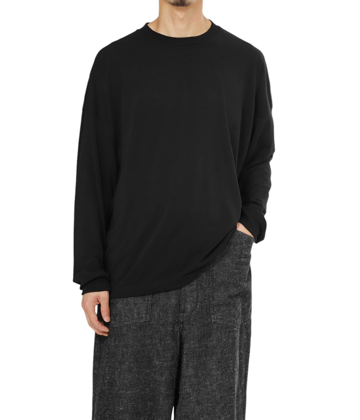 model(175cm / 60kg)B85 W75 H92 着用サイズ：M