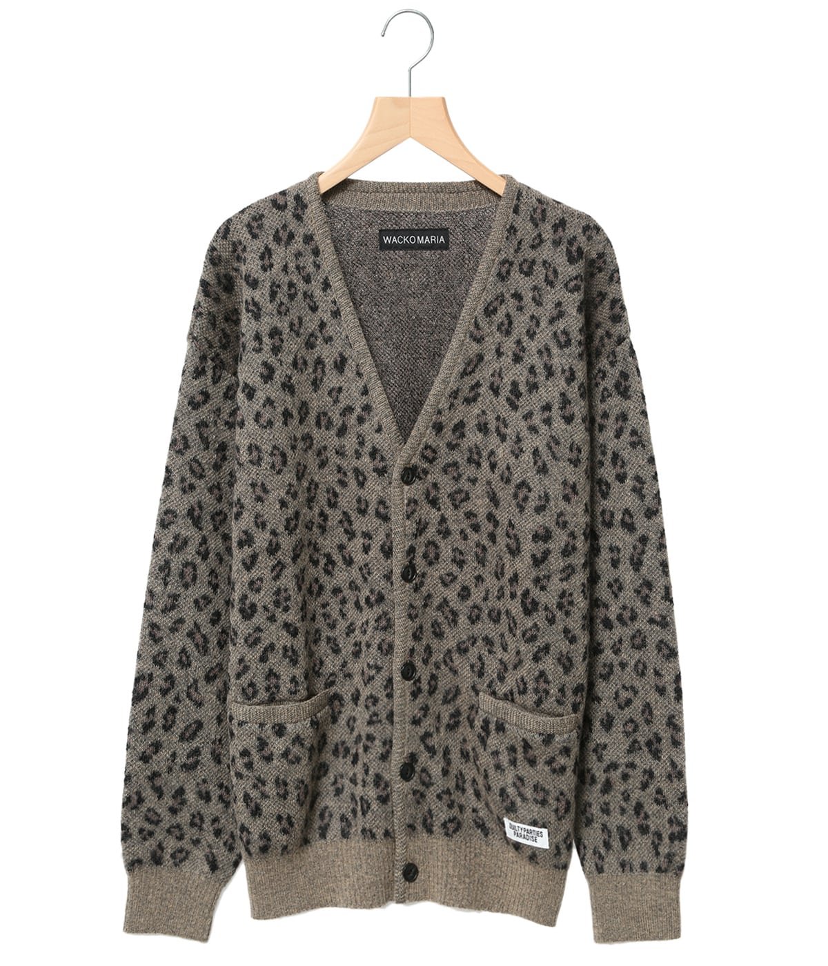 LEOPARD MOHAIR CARDIGAN | WACKO MARIA(ワコマリア) / トップス カーディガン (メンズ)の通販 -  ARKnets 公式通販